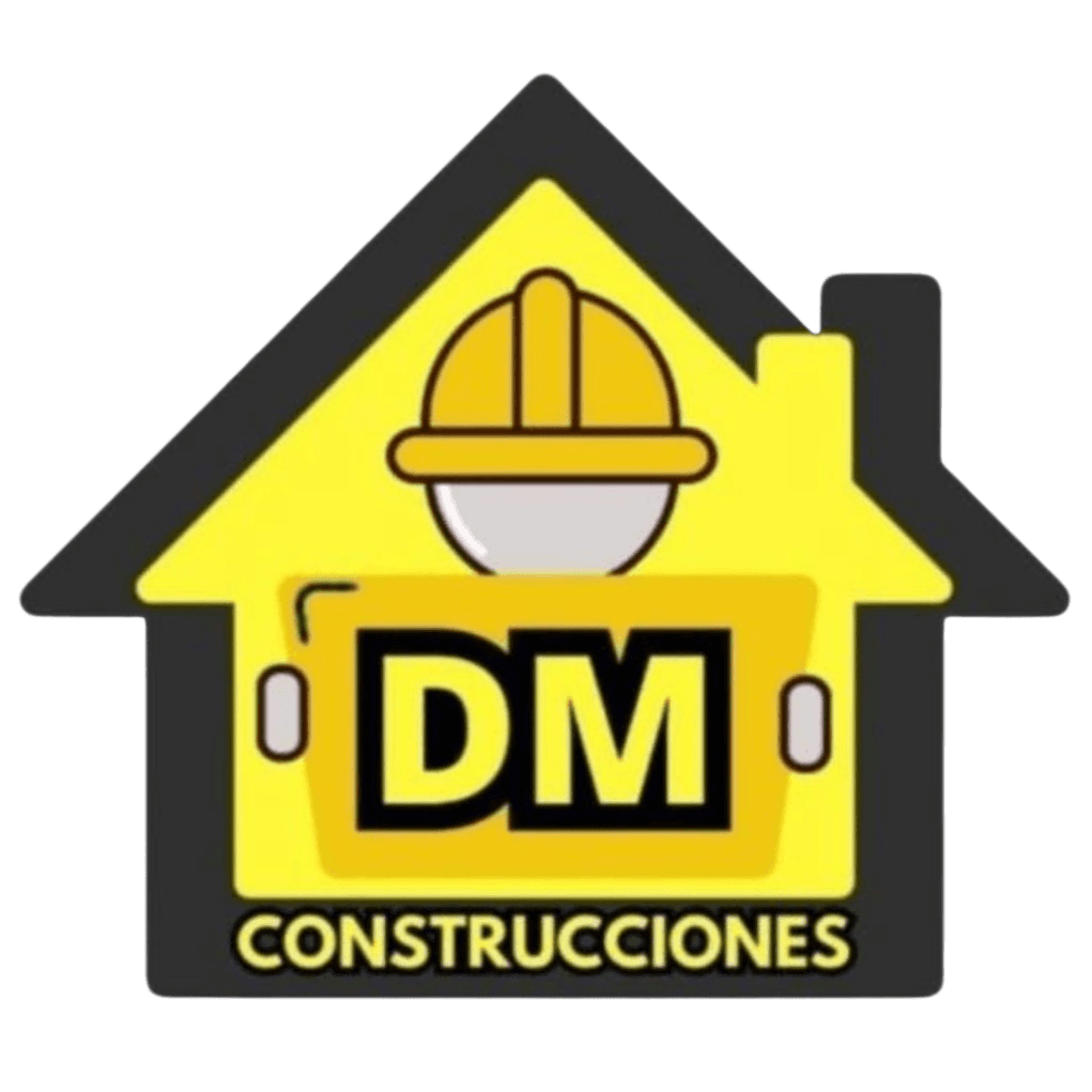 Logo de DM Construcciones, empresa de construcción y remodelación en Colombia